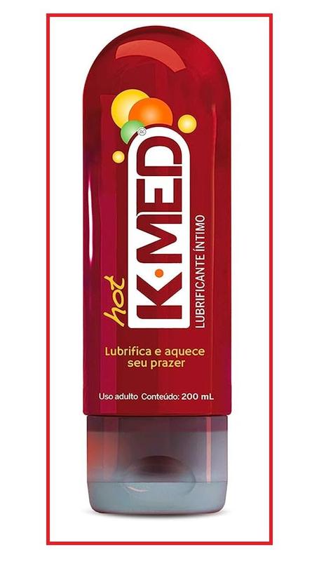 Kit 2x Gel Lubrificante Íntimo Ice + Hot 200g K-Med - Cimed